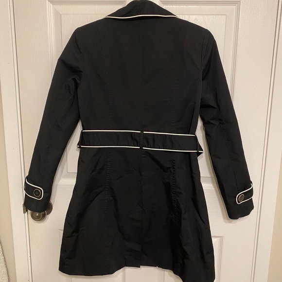 Tommy Hilfiger Black Trench Coat - Picture 3 of 3